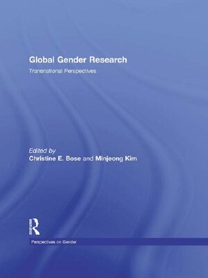 cover image of Global Gender Research